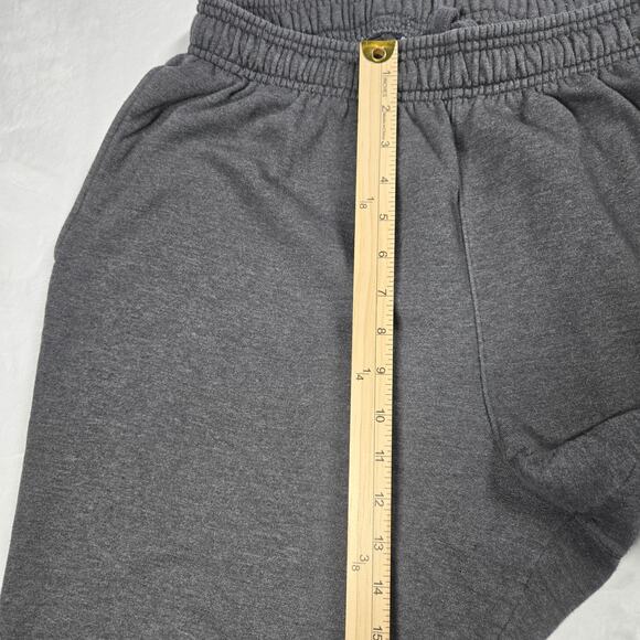 Champion Authentic Athleticwear Dark Gray Logo Sweatpants Size XL (30x32) Fleece - Picture 5 of 8